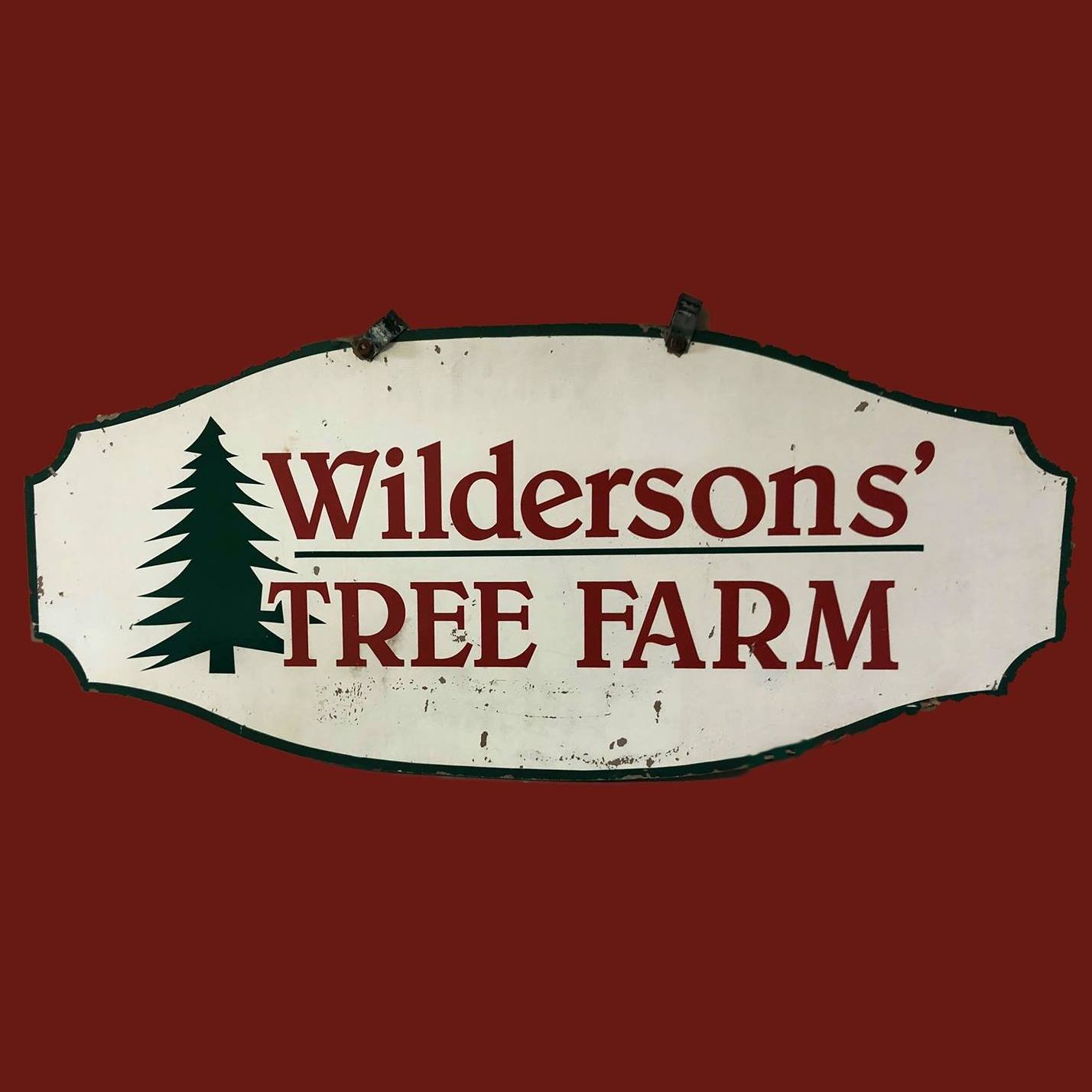 Wildersons' Tree Farm Sign